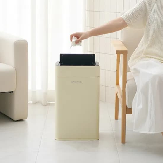 모노테일 자동센서휴지통 스마트쓰레기통 20L 저소음 센서쓰레기통