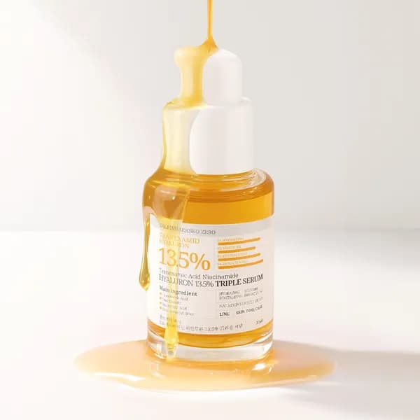 살림백서 제로 세럼 30ml 트라넥사마이드 히알루론 13.5% 잡티 피부톤 개선 트라넥삼산