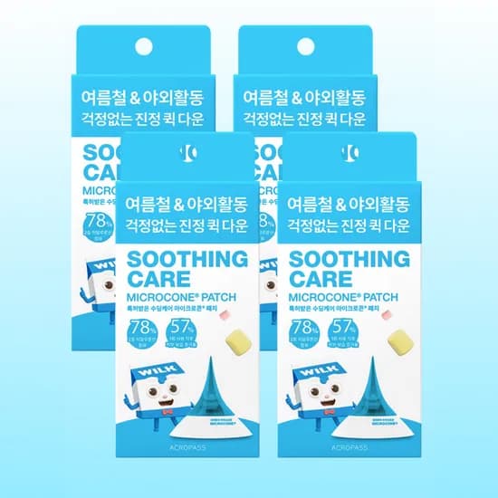 수딩케어 마이크로콘 패치 12매 4개