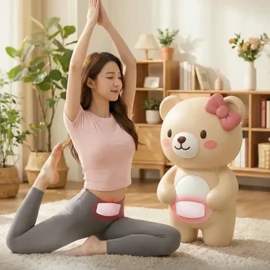 슬림 곰도리 케어플러스 아랫배 온열패치 붙이는 부착형 핫팩 생리통 완화