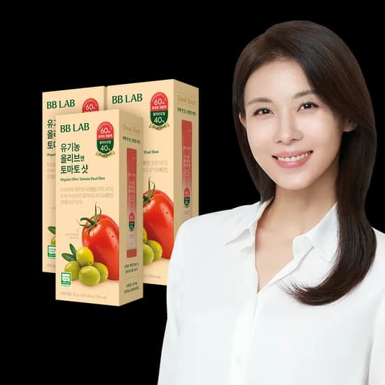 비비랩 유기농 올리브 로마 토마토 듀얼샷 3박스 총30포 엑스트라버진 오일 올토샷 라이코펜