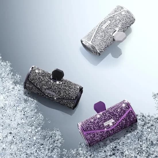 아이워크 도킹형 보조배터리 선물용 C타입 휴대용 미니 5000mAh 퍼플 38,000원