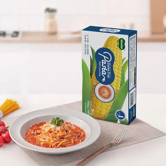 순솔 100% 콘파스타 글루텐프리 다이어트 파스타면 1kg, 1개