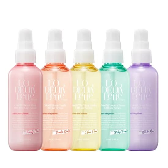 로더렛 헤어에센스 컬링 오일 밀크 세럼 체리플뢰르 100ml