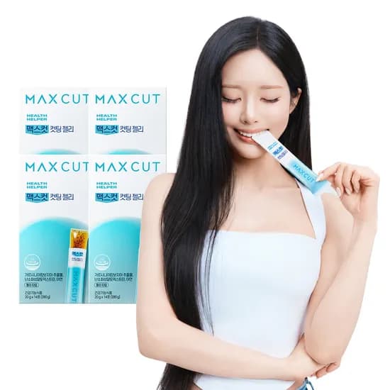 헬스헬퍼 맥스컷 다이어트 컷팅젤리 가르시니아 쾌변젤리 체지방감소 14포 4개