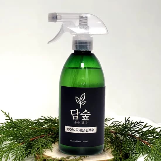 담숲 피톤치드 편백수 스프레이 탈취제 새집증후군 진드기 500ml 1개