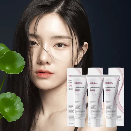 몽잘 센텔마데 병풀잎수 시카 진정 보습 크림 50ml 3개