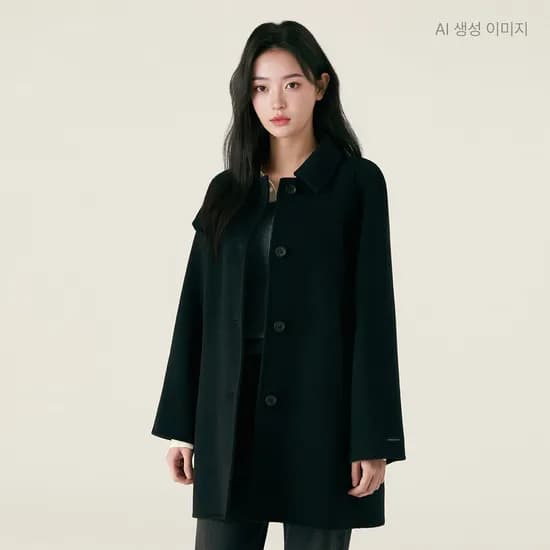 로엠 올데이코트 카라 미디코트 RMJHG11R19