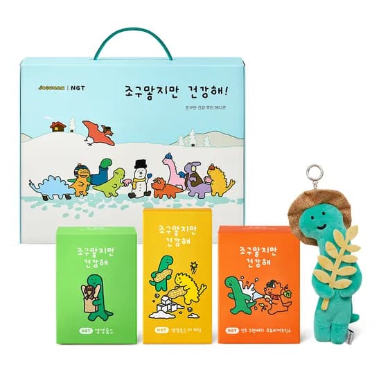 NGT [조구만] 선물세트 1 (생생효소+생생효소 더 피넛+잇츠 크랜베리 프로바이오틱스)