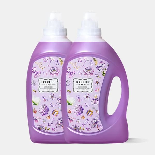 부케가르니 딥 퍼퓸 올인원 세탁세제＆유연제 1.5L 2개입 화이트머스크 향 15,900원