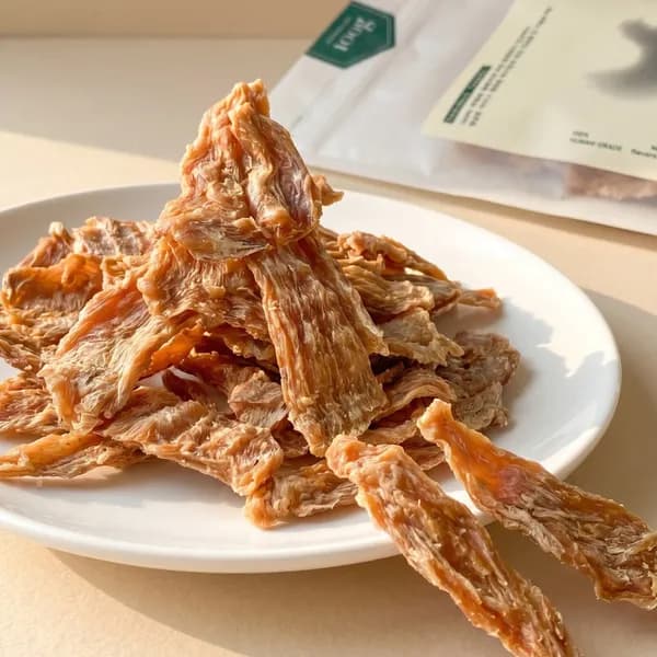 강아지 대용량 국내산 무첨가 간식 닭가슴살 100g 1개