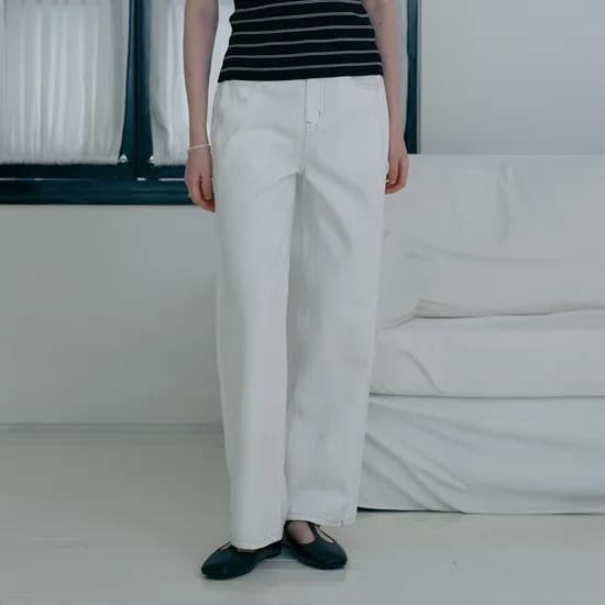 스트레이트화이트데님 J1DP024B
