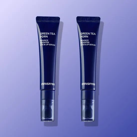 이니스프리 그린티 PDRN 바운스 부스터 아이&립 세럼 15ml 2개