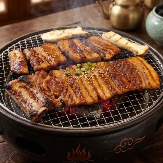 7mm 수작업 박포갈비 500g 꿀 청귤 몽고간장 48시간 저온숙성 뼈삼겹포갈비 육함량 70% 흑백요리사 넷플릭스