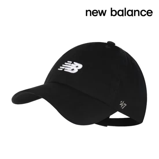뉴발란스 모자 47 클린 업 캡 블랙 볼캡 LAH00151-BK