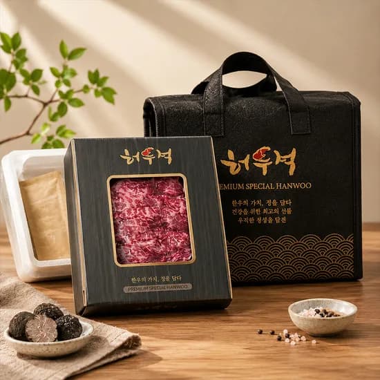 허우적 1++ 한우 구이 정육 선물세트 사파이어A 900g