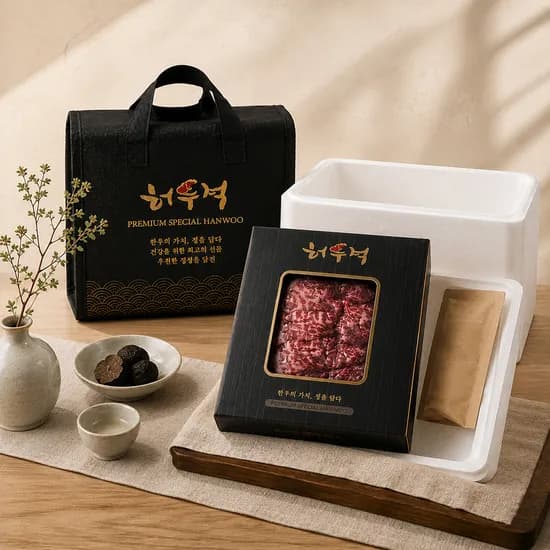 허우적 1++ 한우 구이 선물세트 사파이어C 850g