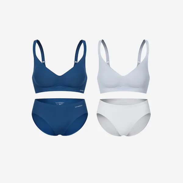 스탠다드 리프트업 심리스 브라 & 팬티 세트