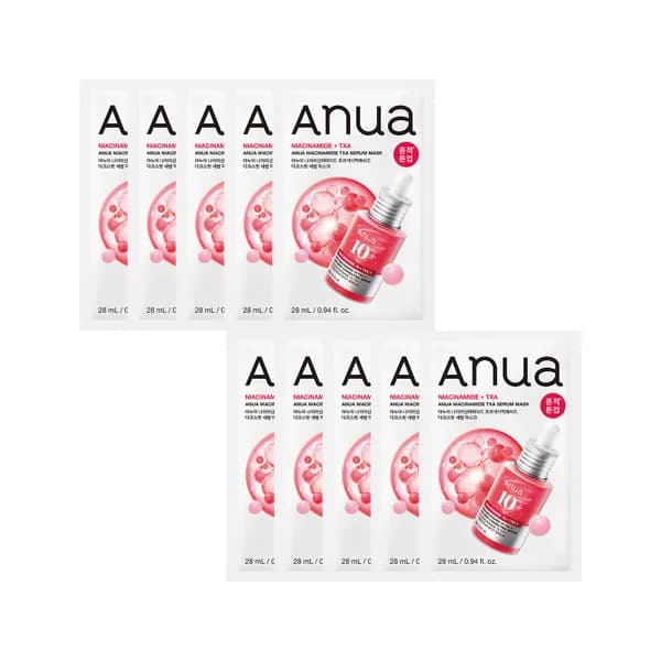 아누아 나이아신아마이드 TXA 다크스팟 세럼 마스크 28mL 10매
