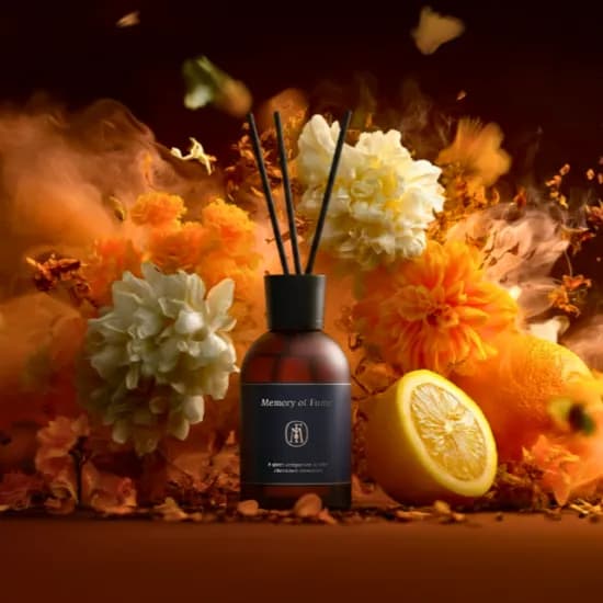 메모리오브퓸 실내디퓨저 선물 유리병 호텔 방향제 벨벳 시트러스, 200ml, 2개