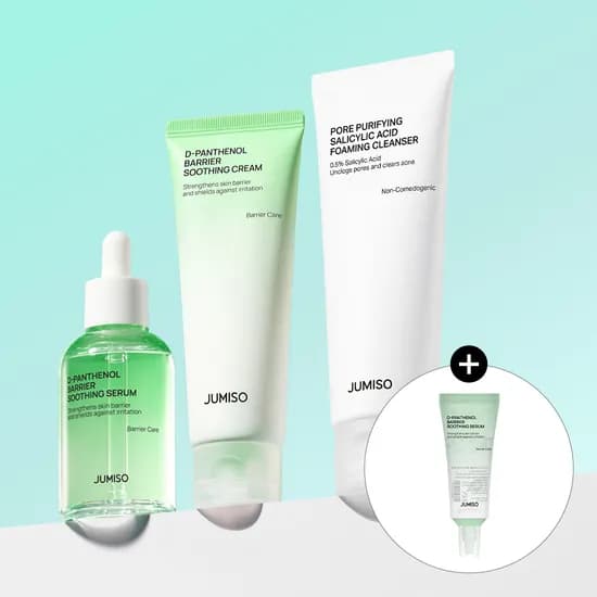 주미소 장벽진정케어 SET (클렌징폼 120g + 디판테놀 세럼 70ml+디판테놀 크림 80ml) (+디판테놀 세럼 20ml 증정)