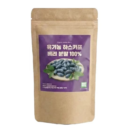바디프로젝트 유기농 동결건조 하스카프베리 분말 효능 30g, 1개