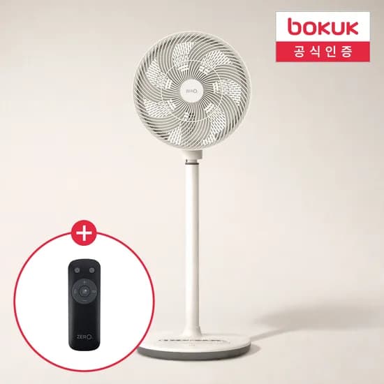 보국 제로닷 무선 써큘레이터 무소음 BLDC 서큘레이터 셔큘레이트 BKF-36W30DC (화이트)