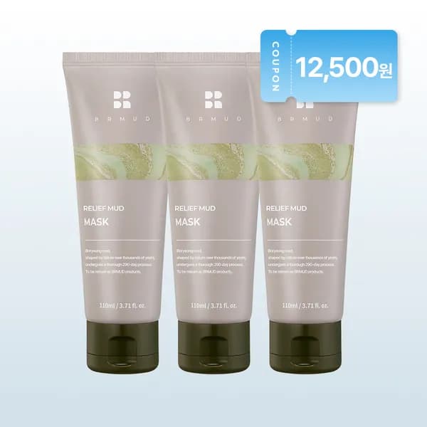 비알머드 머드 마스크 110ml 3개