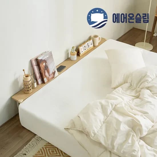 100% 국내생산 E0 헤드선반 양면 본넬 매트리스 900 에어온슬립 64,900원