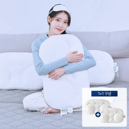 슬립앤슬립 아이유 깊은잠 베개 S+S (+면 베개커버 2P)
