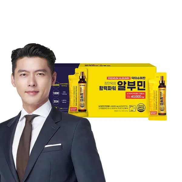 닥터슈퍼칸 장민욱 활력파워 알부민 실크알부민복합물HL 40,000mg 30포