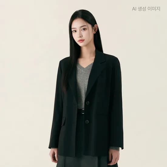 로엠 벨티드 오버핏 자켓 RMJKG23R15