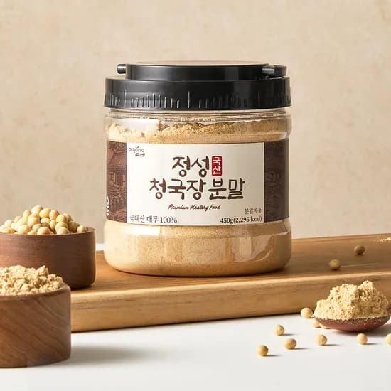 오가닉프렌즈 100% 국내산 대두 냄새적은 정성 청국장 분말 가루