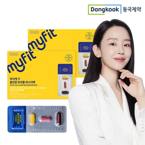 동국제약 마이핏 올인원 멀티 마스터팩 30개입 2개