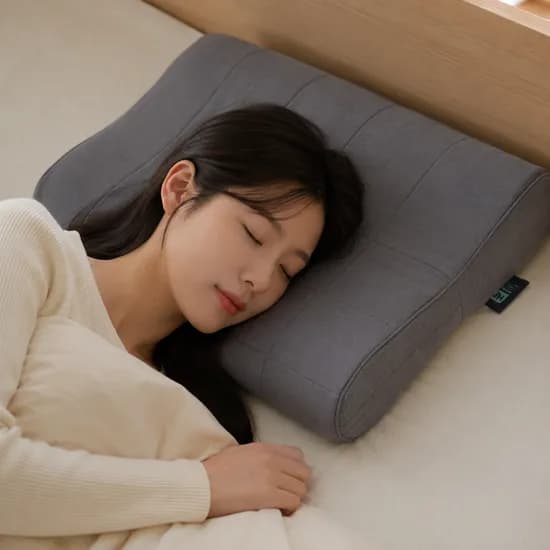 하우만 루나 필로우 100% POE 에어 코일 꺼지지 않는 경추 베개