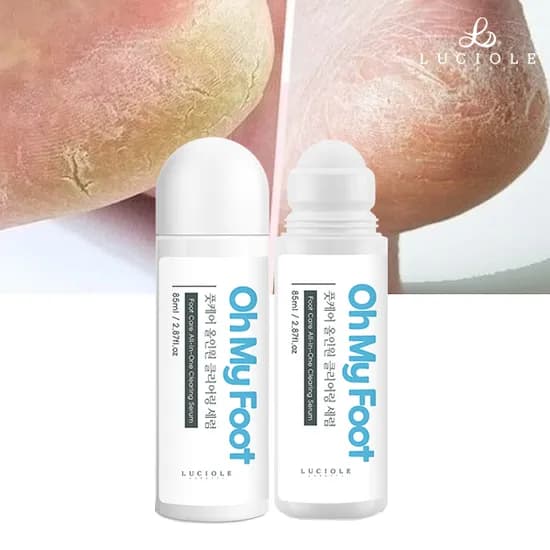 루시올레 오마이풋 발각질제거제 각질연화 보습 풋세럼 세럼 85ml, 2개