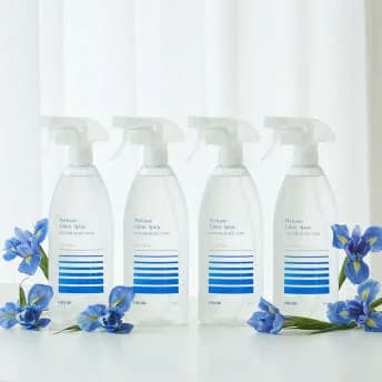 라브아 퍼퓸 섬유 탈취 스프레이 아이리스앤피오니, 500ml, 4개