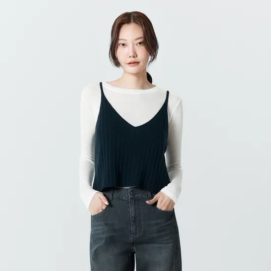 더엣지 폭스울 블랜디드 뷔스티에 1종