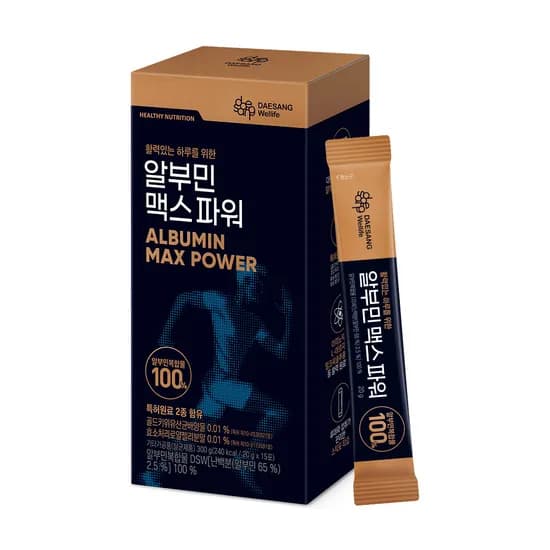 웰라이프 알부민 맥스 파워 15포 1개