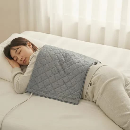 브리스 탄소 온열찜질기 원적외선 찜질매트 복부 생리통 허리 배 온열찜질팩