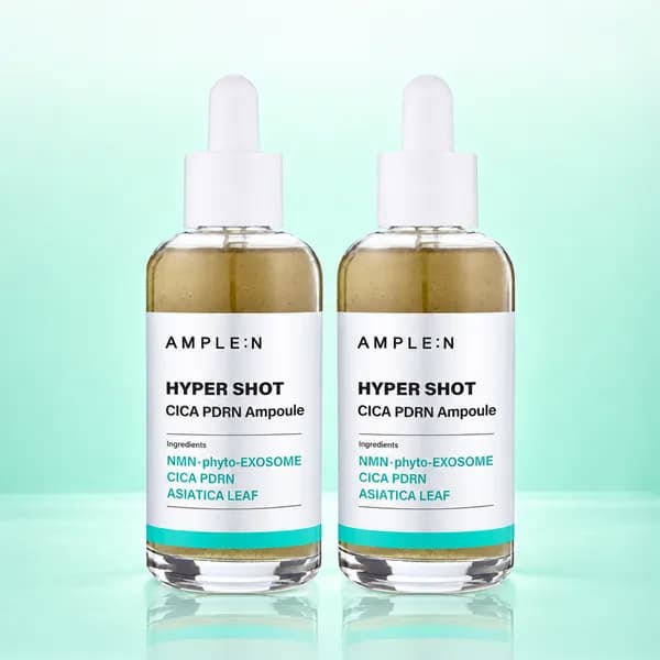앰플엔 하이퍼샷 시카 PDRN 앰플 80ml, 2개