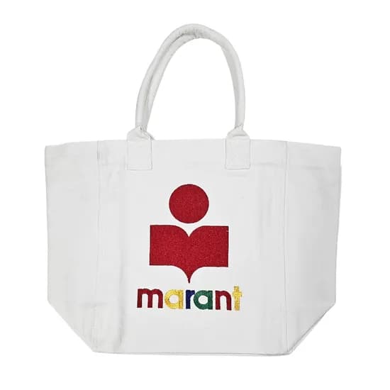 이자벨마랑 에코백 옌키 토트백 숄더가방 PM0020 화이트 레인보우 110,700원