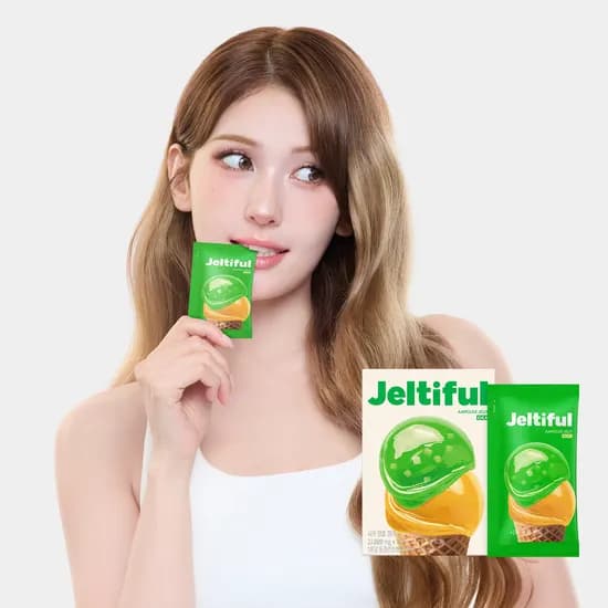 푸드올로지 젤티풀 고농축 시카 앰플 젤리 피부 수분 케어