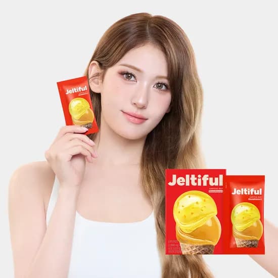 푸드올로지 젤티풀 먹는 글루타치온C 앰플 젤리 광채 비타민 나이아신 레티놀