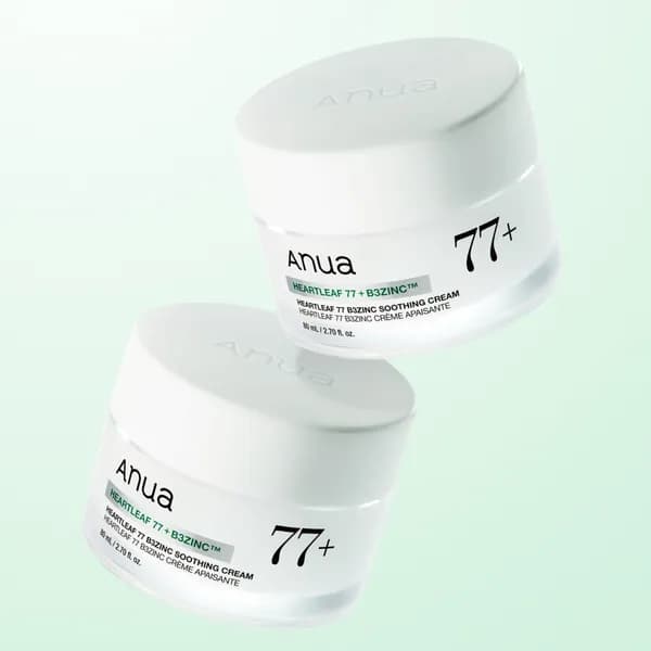 아누아 어성초 B3징크 수딩 크림 80ml 2개