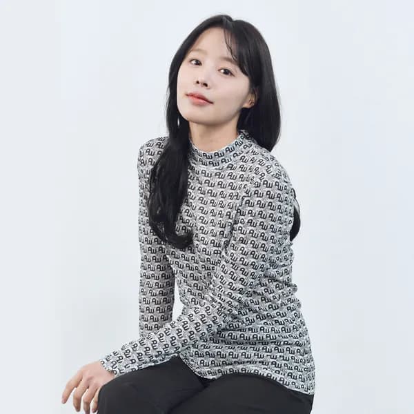 여성 프린트 반목 패턴 여름 긴발 베이스 레이어 Q526-3618-19