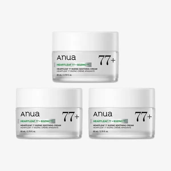 아누아 어성초 B3징크 수딩 크림 80ml, 3개 51,900원