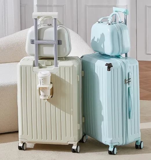 USB충전 파스텔톤 여행용 모던 로아 캐리어 74cm 28인치