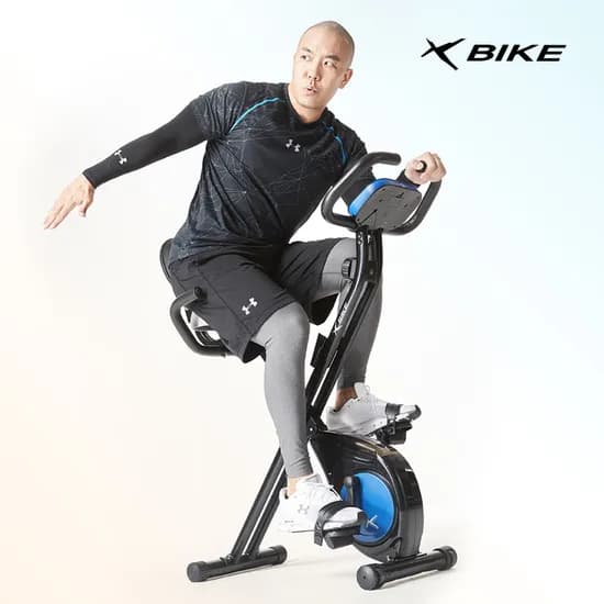 숀리 엑스바이크 접이식 실내 자전거 G1 가정용 유산소 헬스 사이클 블랙