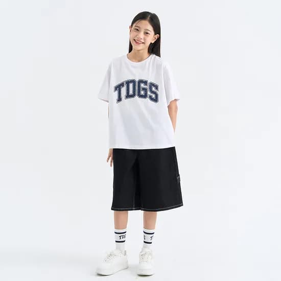 더데이걸 밴딩 카펜더 버뮤다 데님 TGTH26306